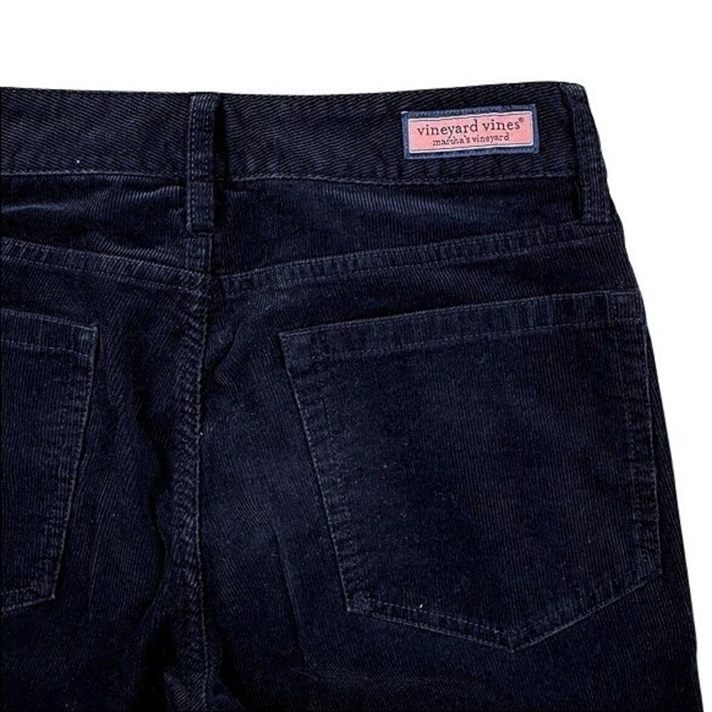Vineyard Vines Navy Classic Corduroy Slim Fit Pants Stretch Trousers Mens 28x32